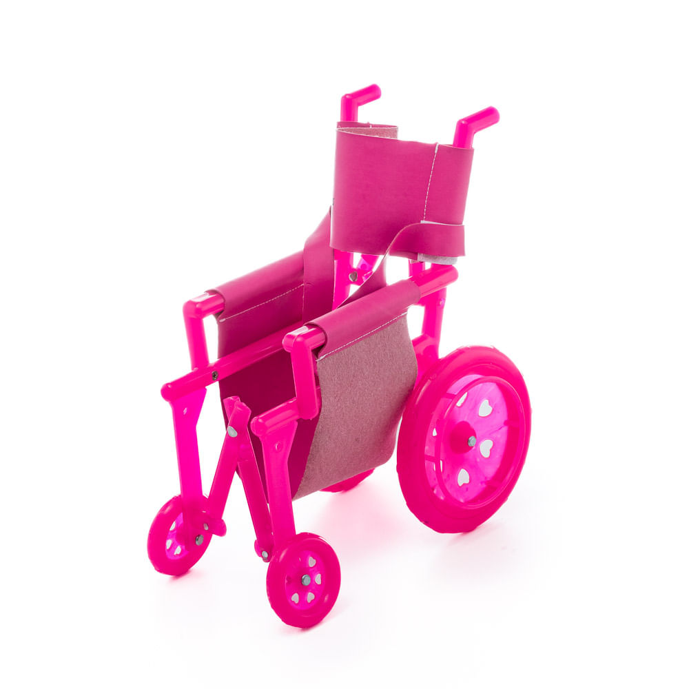 Cadeira de Rodas Rosa Criamigos-1742850211489
