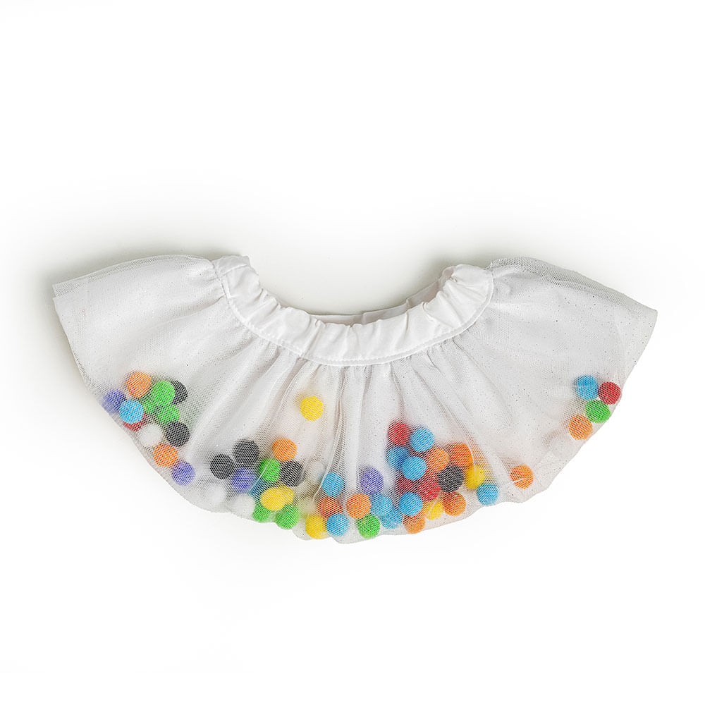 4550038-SAIA-BRANCA-TULE-BOLINHA